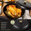 Valurautainen patapata Russell Hobbs RH02525BEU7 30 cm, musta