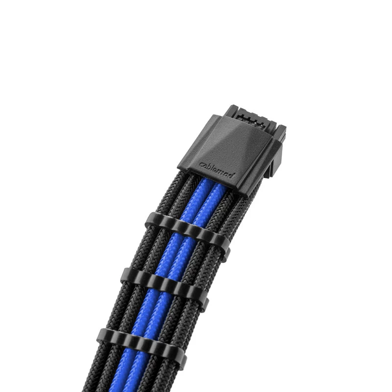CableMod PRO ModMesh 12VHPWR – 3x PCI-e -kaapeli, 45 cm, musta/sininen