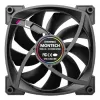 Montech RX120 PWM tietokonekotelon tuuletin 12 cm musta 3 kpl