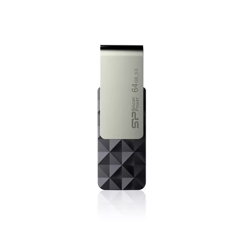 Silicon Power Blaze B30 USB-muistitikku 64 GB USB Type-A 3.0 (3.1 Gen 1) musta