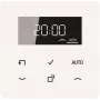 JUNG CD1750DWW Ajastin Standard näytöllä, aito lasipinta