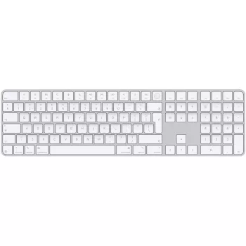 APPLE Magic Keyboard Touch ID:llä ja numeronäppäimistöllä Apple Silicon -Mac-malleille – hollantilainen – valkoiset näppäimet