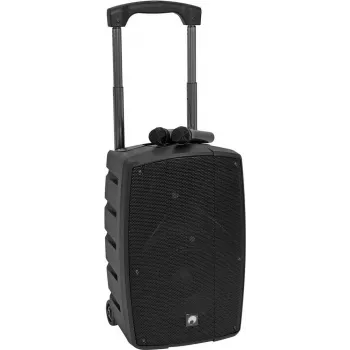 Omnitronic langaton PA-järjestelmä WAMS-10BT2 MK2 Bluetooth-yhteydellä, kannettava aktiivikaiutinsarja