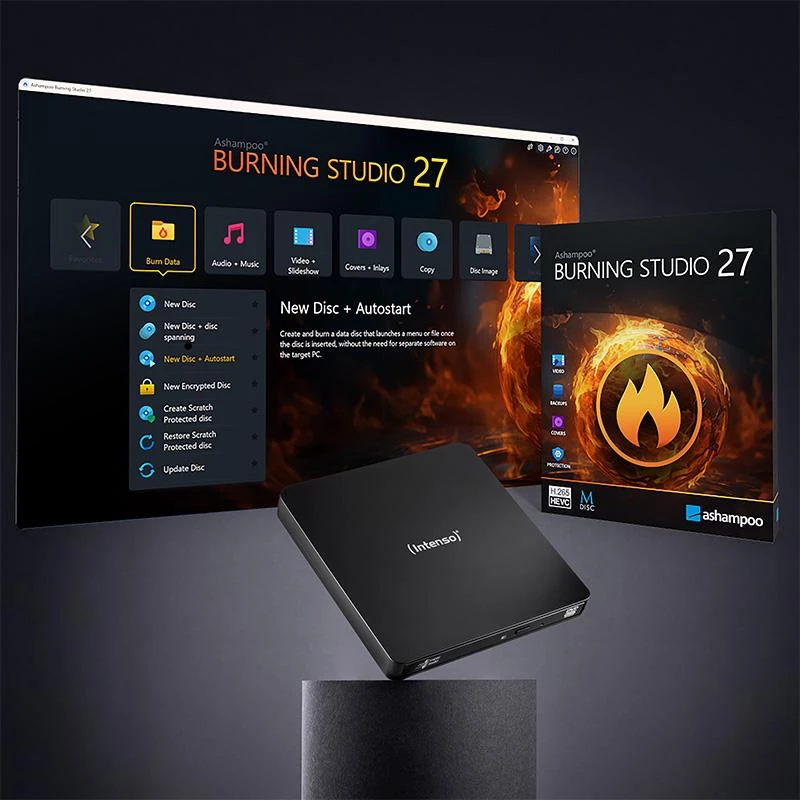 DVD RW USB3.2 EXT/musta 5401400 Intenso