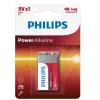 Kertakäyttöparisto Philips Power Alkaline Battery 6LR61P1B/10