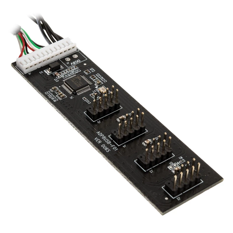 USB-keskitin kortti Kolink USB 2.0 60cm USB & Molex kaapelilla