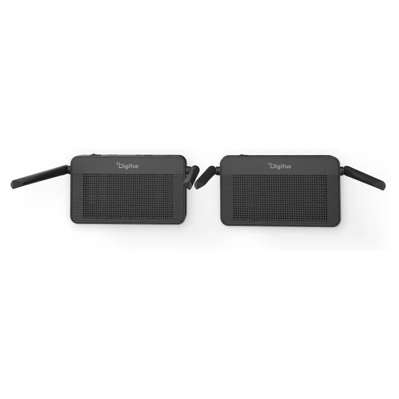 Langaton HDMI-KVM-jatkosarja DIGITUS DS-55360 – lähetin ja vastaanotin, langaton, 100 m, 4K/60 Hz, HDMI, USB-A/USB-C