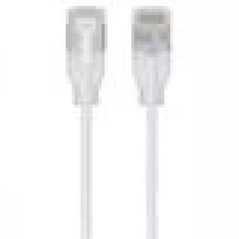 Verkkokaapeli Ubiquiti UACC-Cable-Patch-EL-C6A-15M-W RJ-45 Cat6a 15 m läpinäkyvä valkoinen