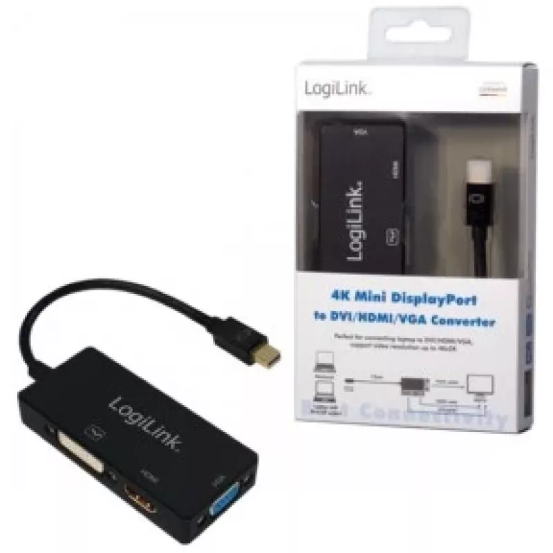 Kaapeliadapteri Mini DisplayPort–DisplayPort LogiLink CV0110