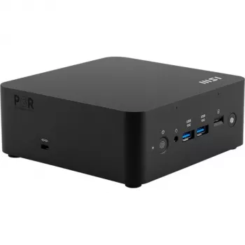 Minitietokone MSI Cubi NUC AI+ i7-258V, 32GB RAM, 1TB SSD, Windows 11 Home, musta