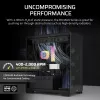Corsair iCUE LINK RX120 MAX 120 mm kotelotuuletin - musta
