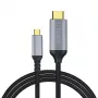 Kaapeli USB-C - HDMI v2.0b, 3m, kupari CL-184