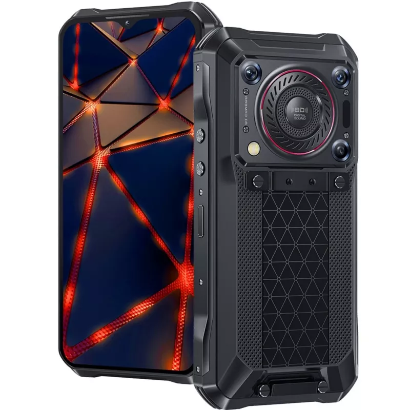 Älypuhelin Oukitel WP33 Pro 5G, 8GB RAM/256GB, DS, 22000 mAh, harmaa