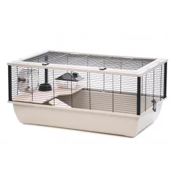 INTER-ZOO Rocky + Terrace musta -häkki hamsterille