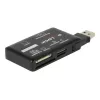 DeLOCK SuperSpeed USB -kortinlukija CF SD Micro SD MS M2 xD 5 Gbps