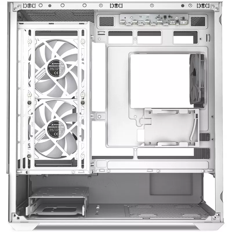 PC-kotelo Sharkoon MK6 RGB Midi Tower valkoinen