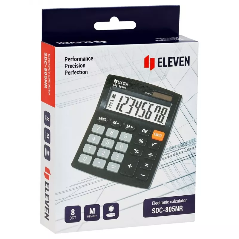 Eleven toimistolaskin SDC-805NR