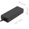 Qoltec 120W pöytävirtalähde | 12V | 10A | 5,5*2,5 | + virtajohto