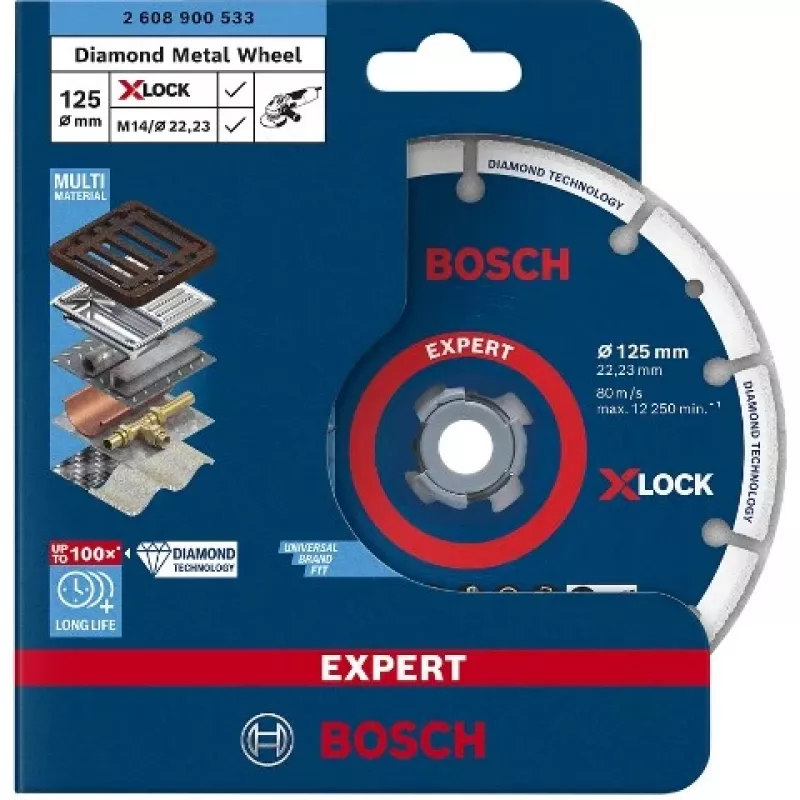 Bosch 2 608 900 533 kulmahiomakoneen lisävaruste -katkaisulaikka