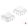 Pölysuojukset DeLOCK USB Type-C -pistoke 10 kpl valkoinen
