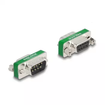 DeLOCK RF/EMI-häiriönpoistaja D-Sub 9-pin uros naarasliittimeen kullattu