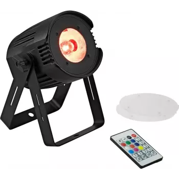 EUROLITE PST-40 QCL 40W RGBW – kompakti LED-spotti näyttämölle/arkkitehtuuriin