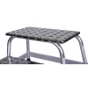 Askeltikas Krause 805027, alumiini 2 askelmaa, enimmäiskuorma 150 kg, 680 mm pituus, 41 cm korkeus
