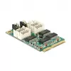 DeLOCK 95244 Mini PCIe -sarjaporttisovitin - 4 x RS-232
