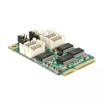 DeLOCK 95244 Mini PCIe -sarjaporttisovitin - 4 x RS-232