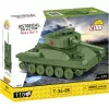 Rakennussarja Cobi T-34-85 panssarivaunumalli — 110 osaa, ikä 6+, vihreä