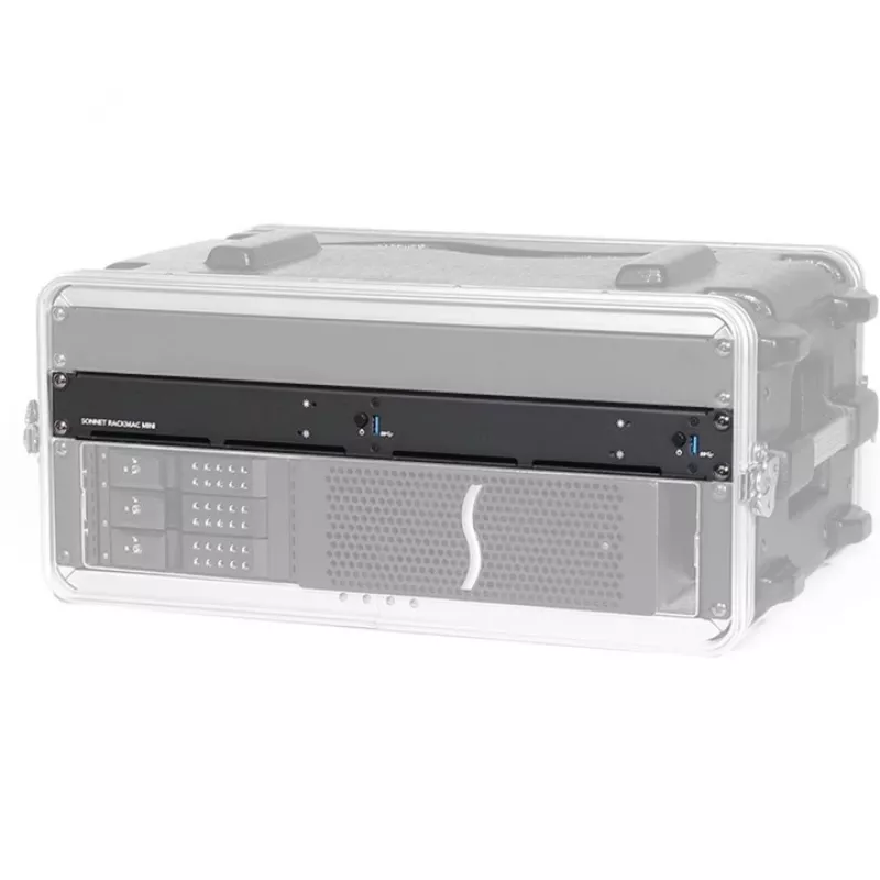 Telinesarja Sonnet RackMac mini 1U musta