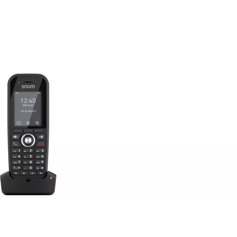 DECT-puhelin Snom M30 IP DECT Handset langaton käsipuhelin musta