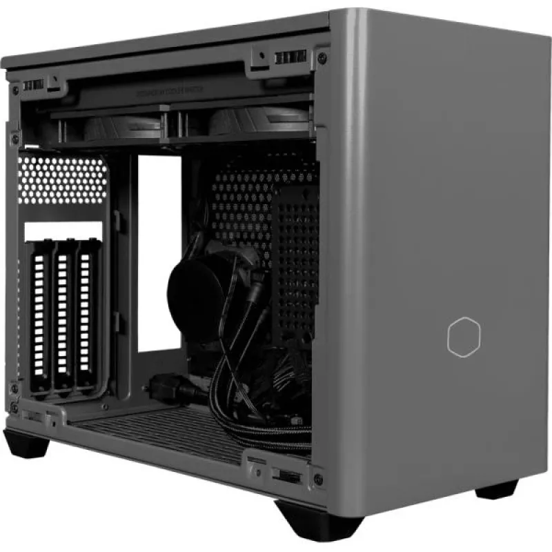 Cooler Master NR200P-MCNN85-SL0 MasterBox NR200P MAX musta/harmaa, Mini-ITX, USB 3.2 Gen 1, 2x 2.5