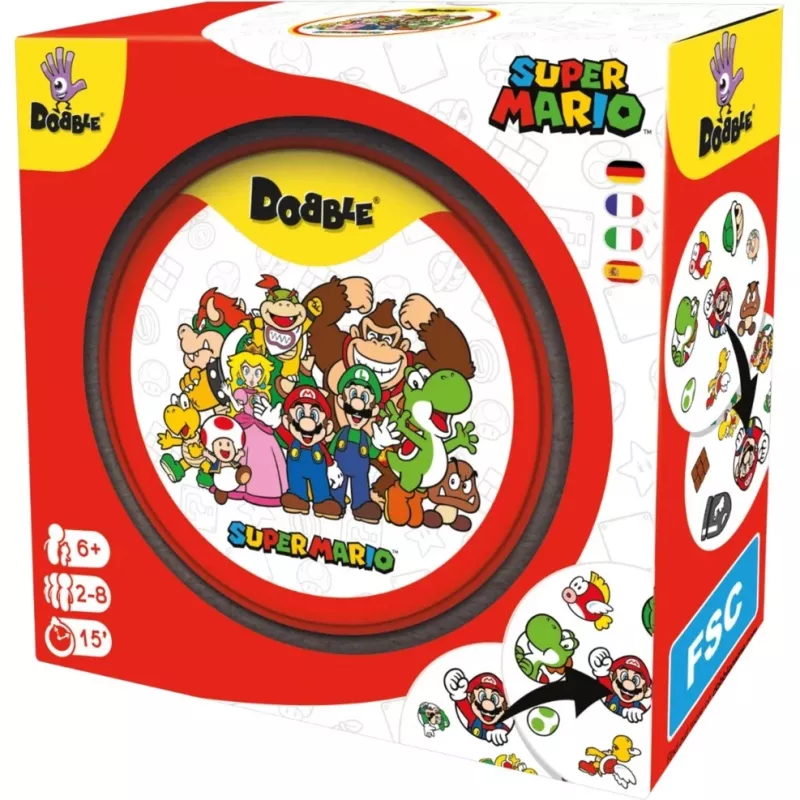 Dobble Super Mario, korttipeli