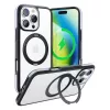 Suojakotelo Torras Ostand R Fusion iPhone 16 Pro Maxille – musta