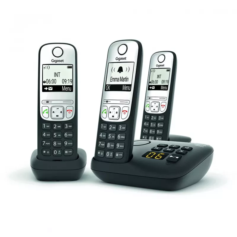Analoginen/DECT-puhelin Gigaset A690A Trio