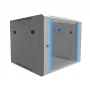 Extralink seinäkotelo 9U 600x600 harmaa