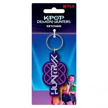 K-POP Demon Hunters Huntrix Team Logo PVC -avaimenperä