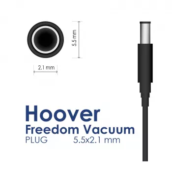 Akyga AK-PD-09 laturi Hoover Freedom -pölynimureille, 26 V / 0,4 A, 10,4 W, 5,5 x 2,1 mm, 1,8 m