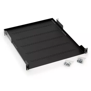 Hylly Triton RAC-UP-750-A1 1U 750mm rei'itetty kermanharmaa