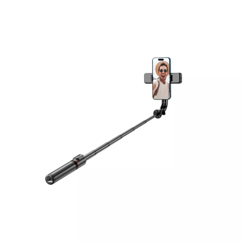 Tech-Protect L05S selfie-keppi jalustalla LED-valolla ja Bluetooth-kaukosäätimellä