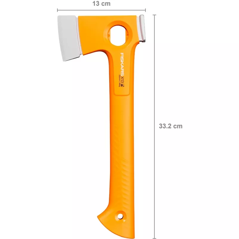 Käsikirves Fiskars 1069101, teräspää, 330 mm pituus, oranssi