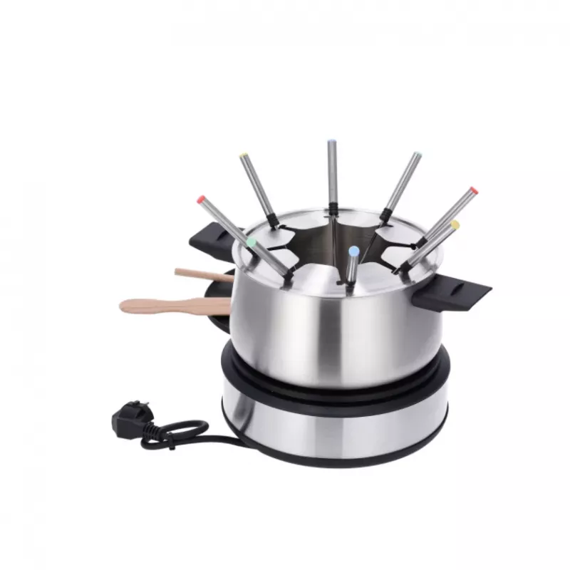 Severin FO 2471 fondue- ja crêpe-yhdistelmä, musta/ruostumaton teräs