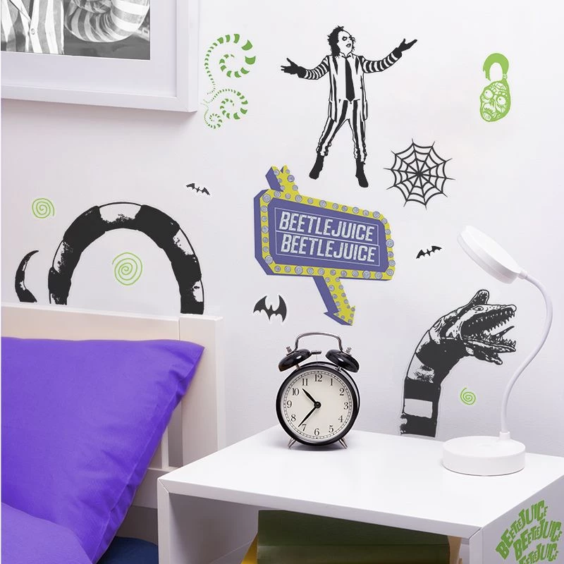 Seinätarra Paladone Beetlejuice Design PP13439BJ – koristeellinen seinätarrasarja