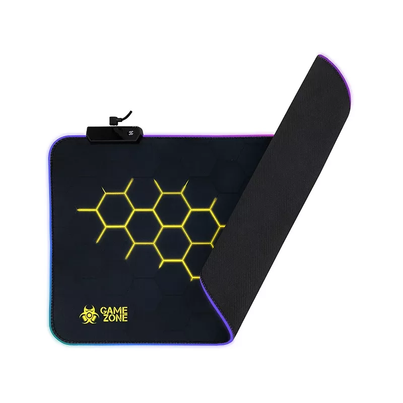 TRACER GameZone Hexy1 RGB hiiri- ja näppäimistöalusta, 80 x 30 x 0,4 cm, musta