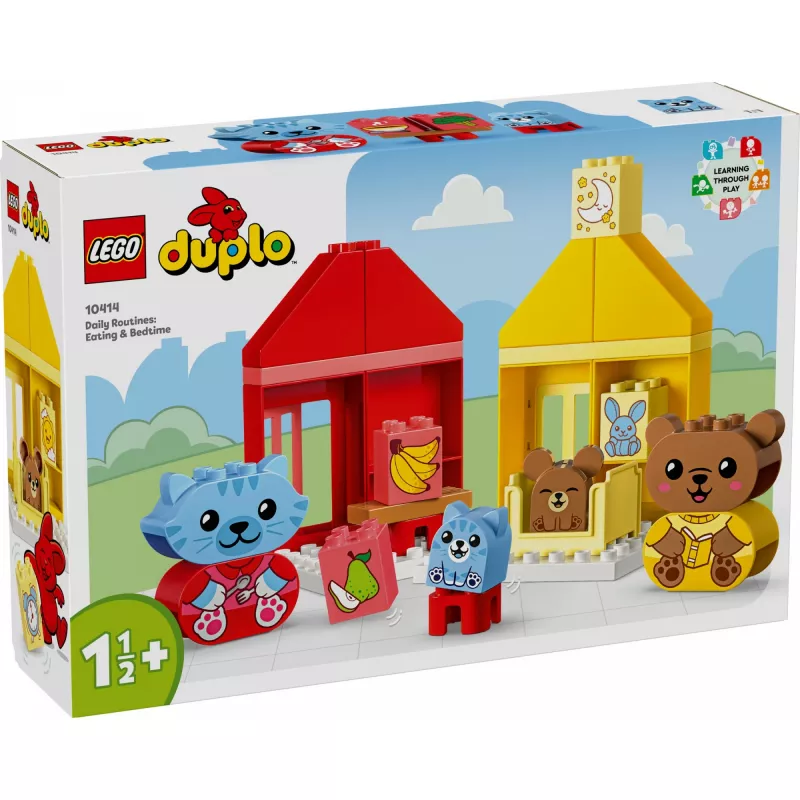 LEGO DUPLO ensimmäiset päivärytmit: ruokailu & nukkumaanmeno 10414