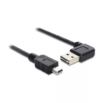 USB-kaapeli DeLOCK 2 m USB 2.0 A - miniUSB uros-uros 83379 musta