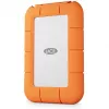 Ulkoinen SSD LaCie STND4000400 4 TB USB4 Gen 3x2 Thunderbolt USB Type-C, oranssi/ruostumaton teräs