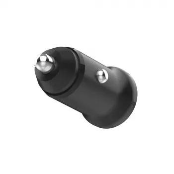 Autolaturi FIXED FIXCC20N-CU-BK — USB-C- ja USB-A-liitännät, 20 W lähtöteho, kompakti autosovitin