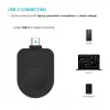 Kiinteä USB-C-latausadapteri FIXED FIXDW-AWAP-BK Apple Watch Powerstation Uni, kompakti varaosa